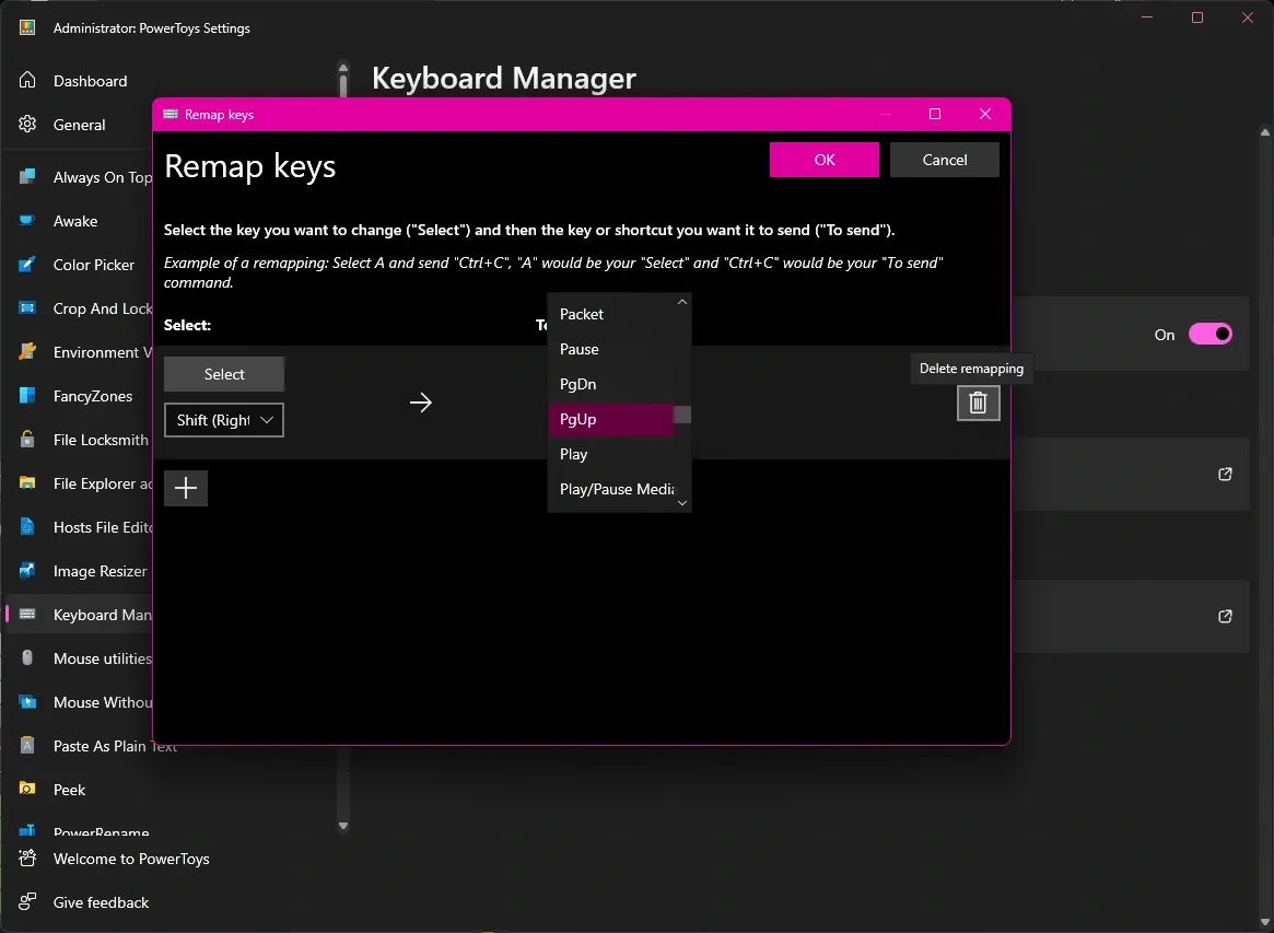 How to remap keys in Windows 11 with PowerToys Keyboard Manager ...